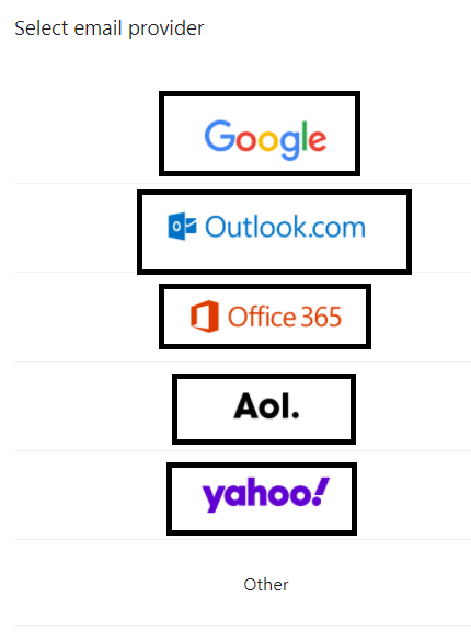 Email providers that you can add as alias email in Yahoo account