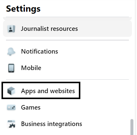 Apps and Websites on Facebook