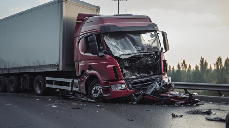Trucking accident
